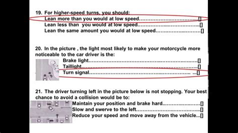 how hard is the written motorcycle test|free motorcycle written practice test.